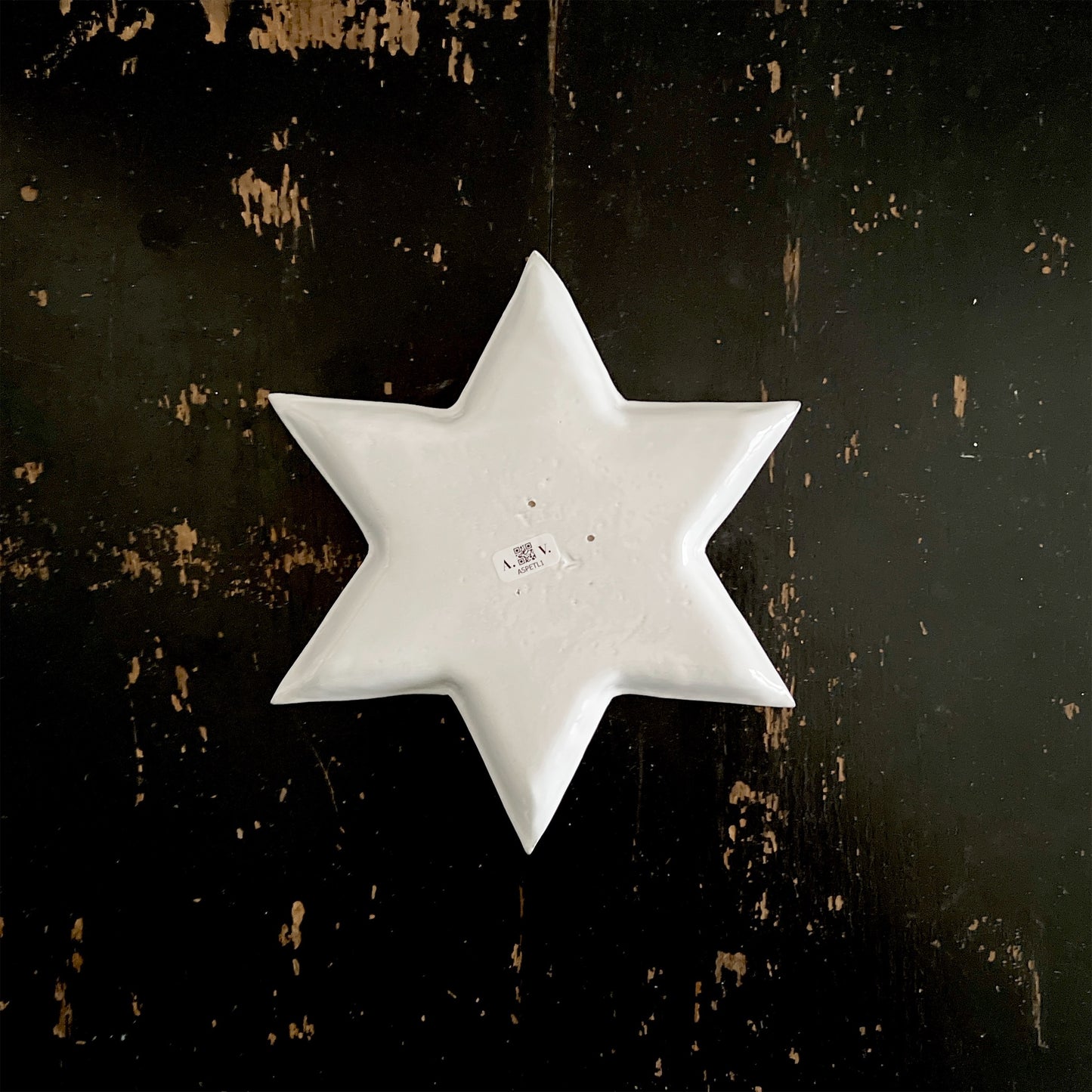 【Astier de Villatte】Etoile Dessert Plate