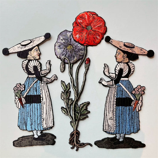 【ma.macaron】帽子をかぶった双子  B