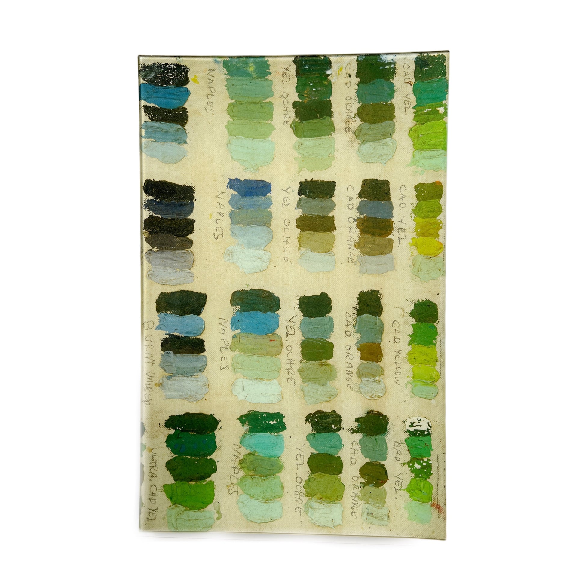 【JOHN DERIAN】デコパージュプレート Green Tones (Painter's Studio)
