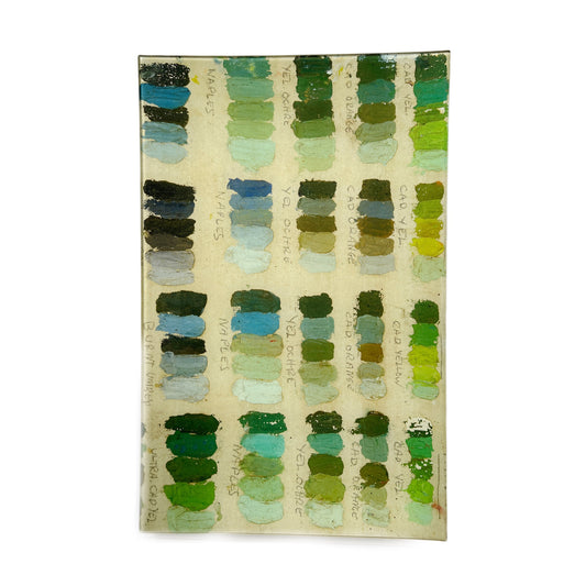 【JOHN DERIAN】デコパージュプレート Green Tones (Painter's Studio)