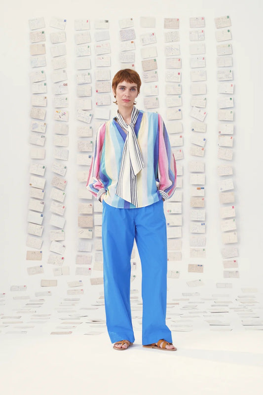 【Mii Collection】solid dyed cotton pant/116