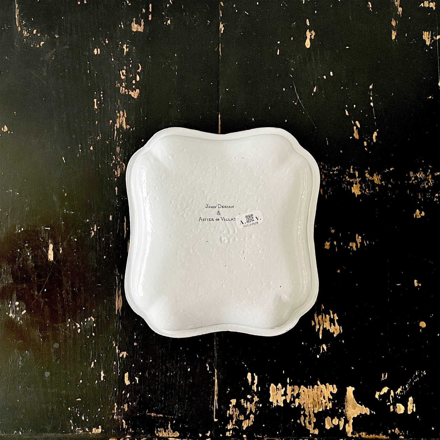 【Astier de Villatte】John Hydrangea Flower スーププレート