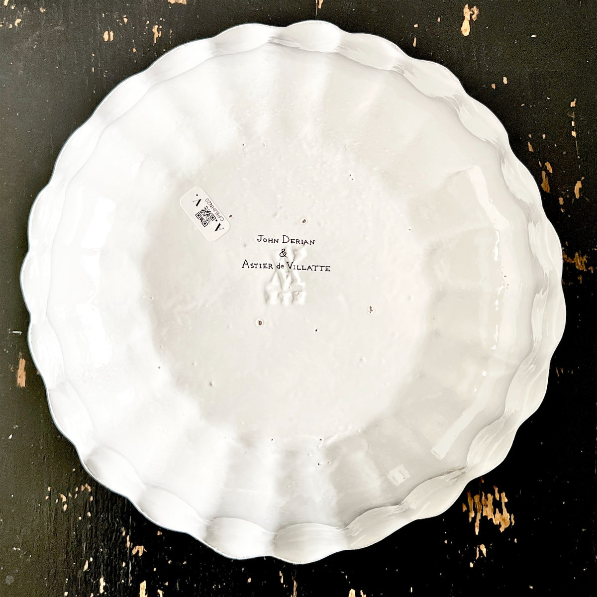 【Astier de Villatte】Sitting Frog ラージサラダボウル