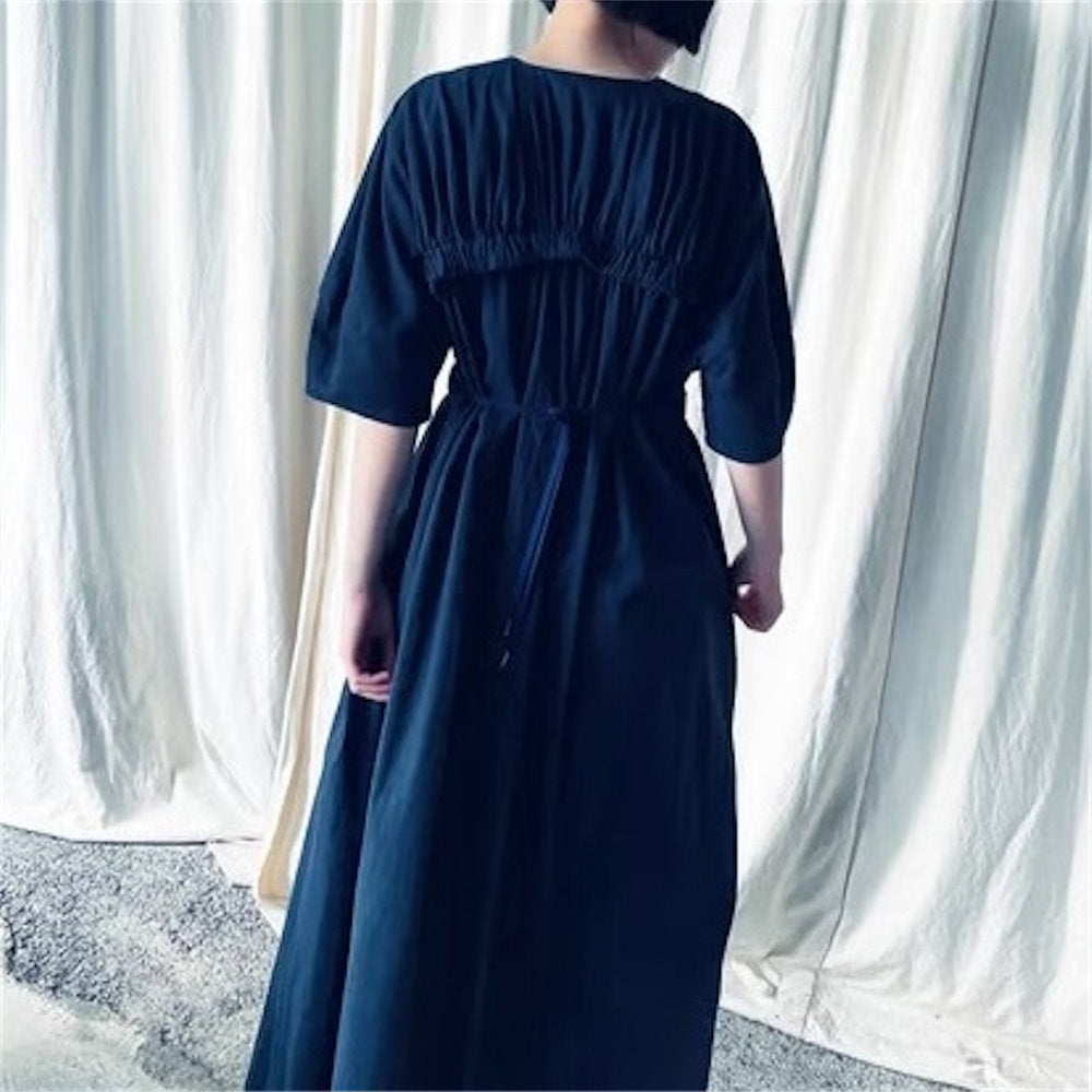 【ohta】navy dress op-35N