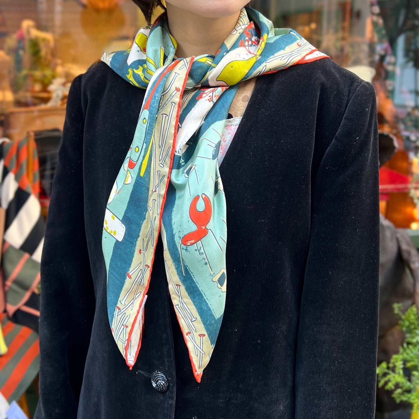 【Tse & Tse associees】スカーフ FOULARD TSE & TSE gris