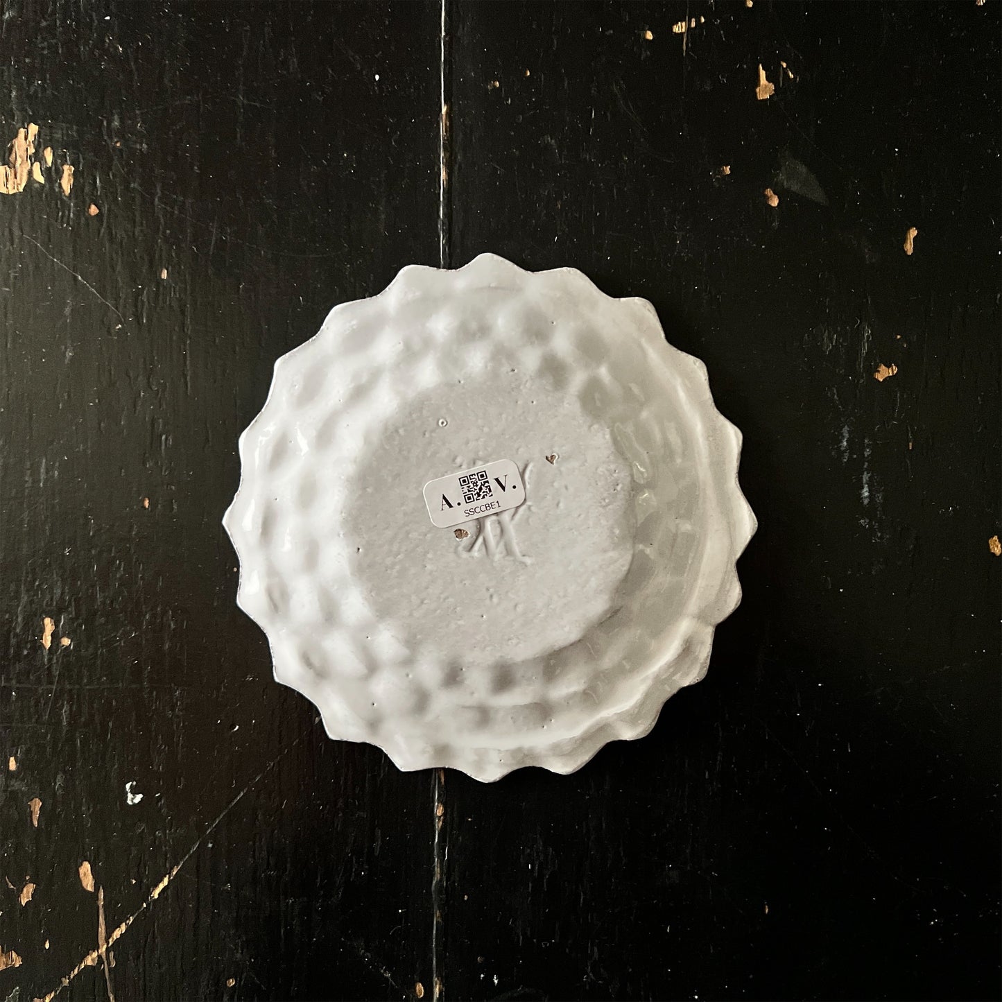 【Astier de Villatte】Cube ソーサー