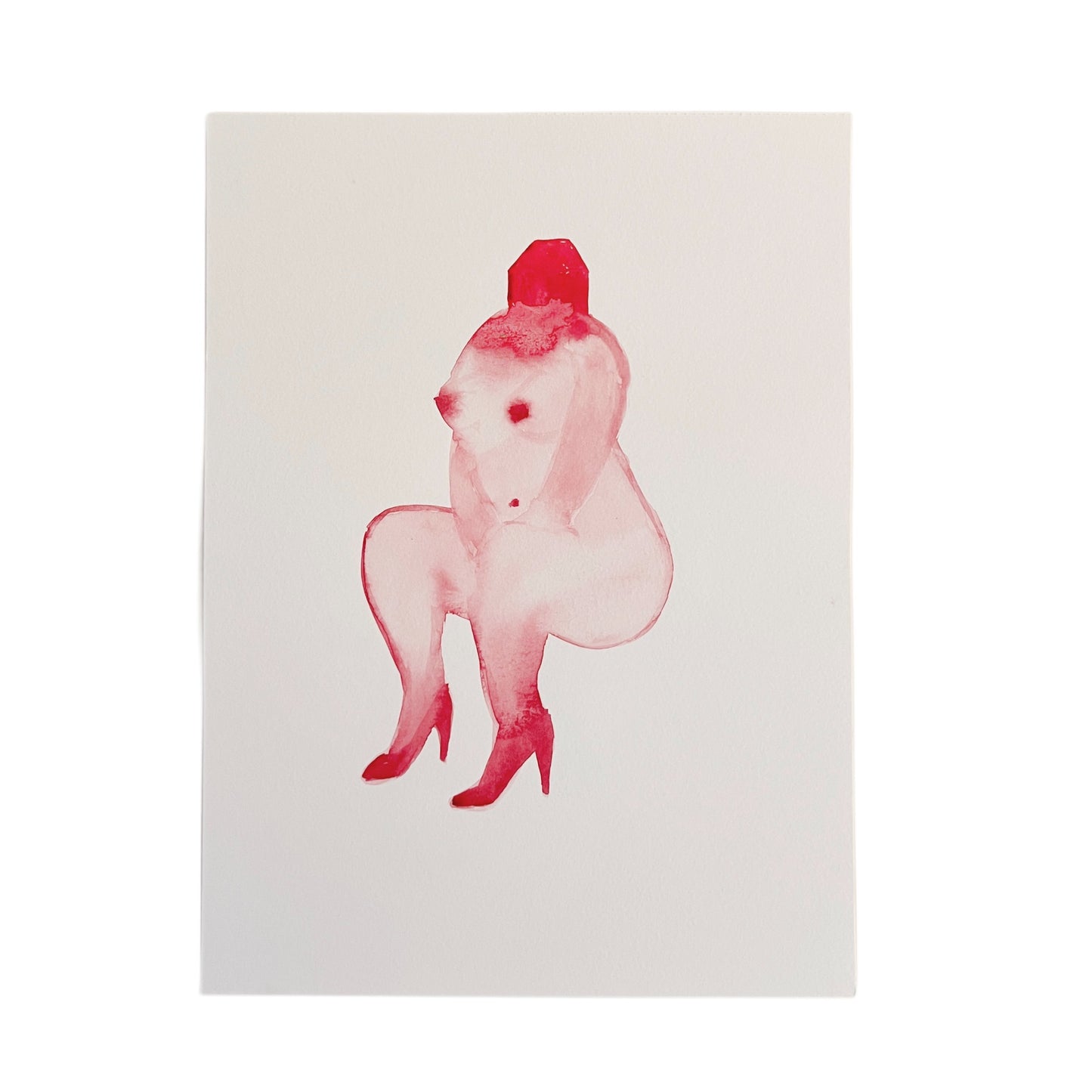 【Cathy Burghi 】しゃがみかける全身