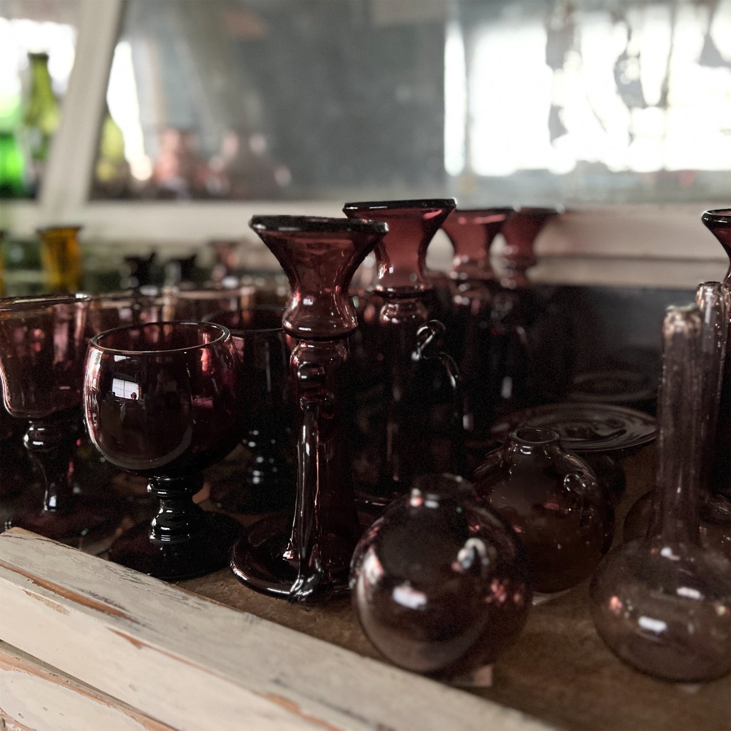 【La Soufflerie】フラワーベース Vase Boule Framboise