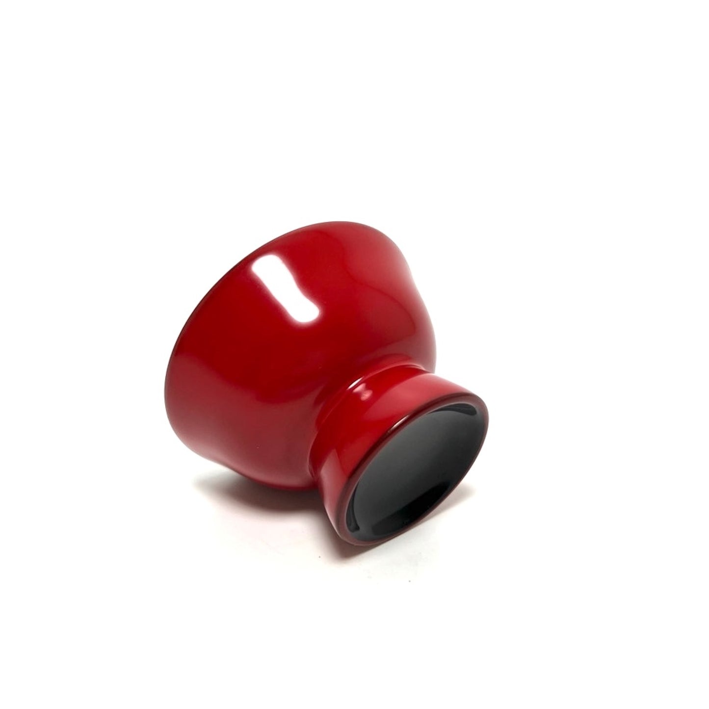 【塗師屋いち松】猪口_朱