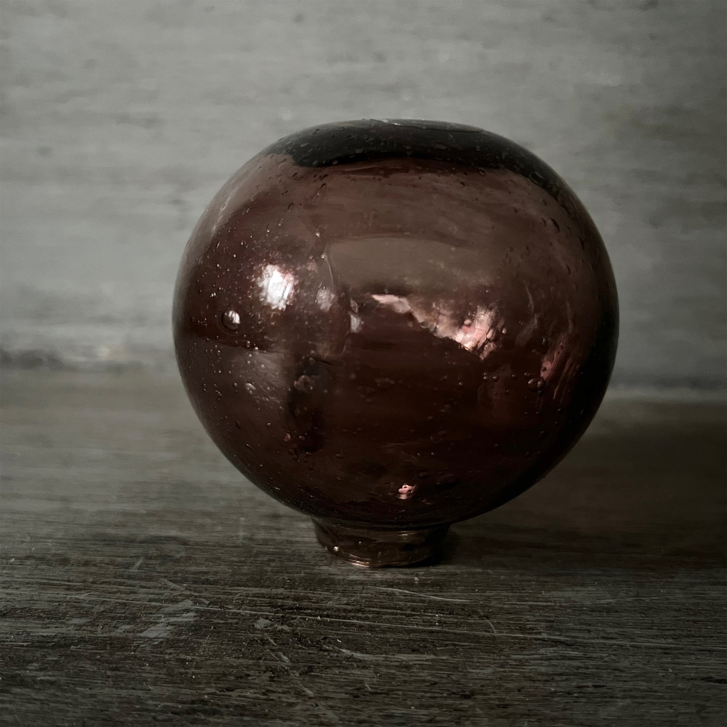 【La Soufflerie】フラワーベース Vase Boule Framboise