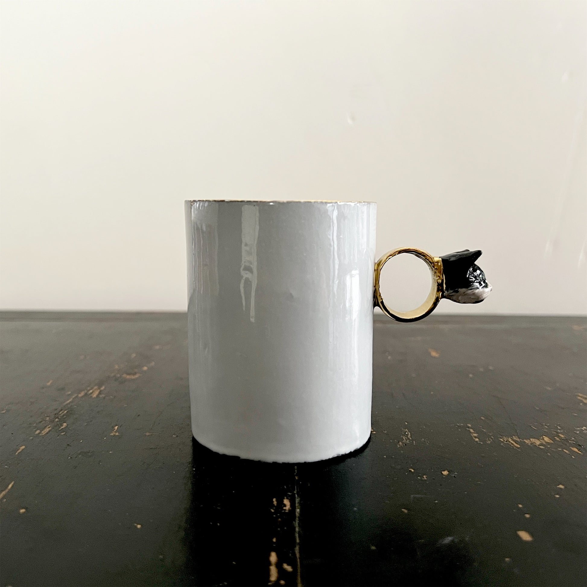 【Astier de Villatte】Serena Cat Cup