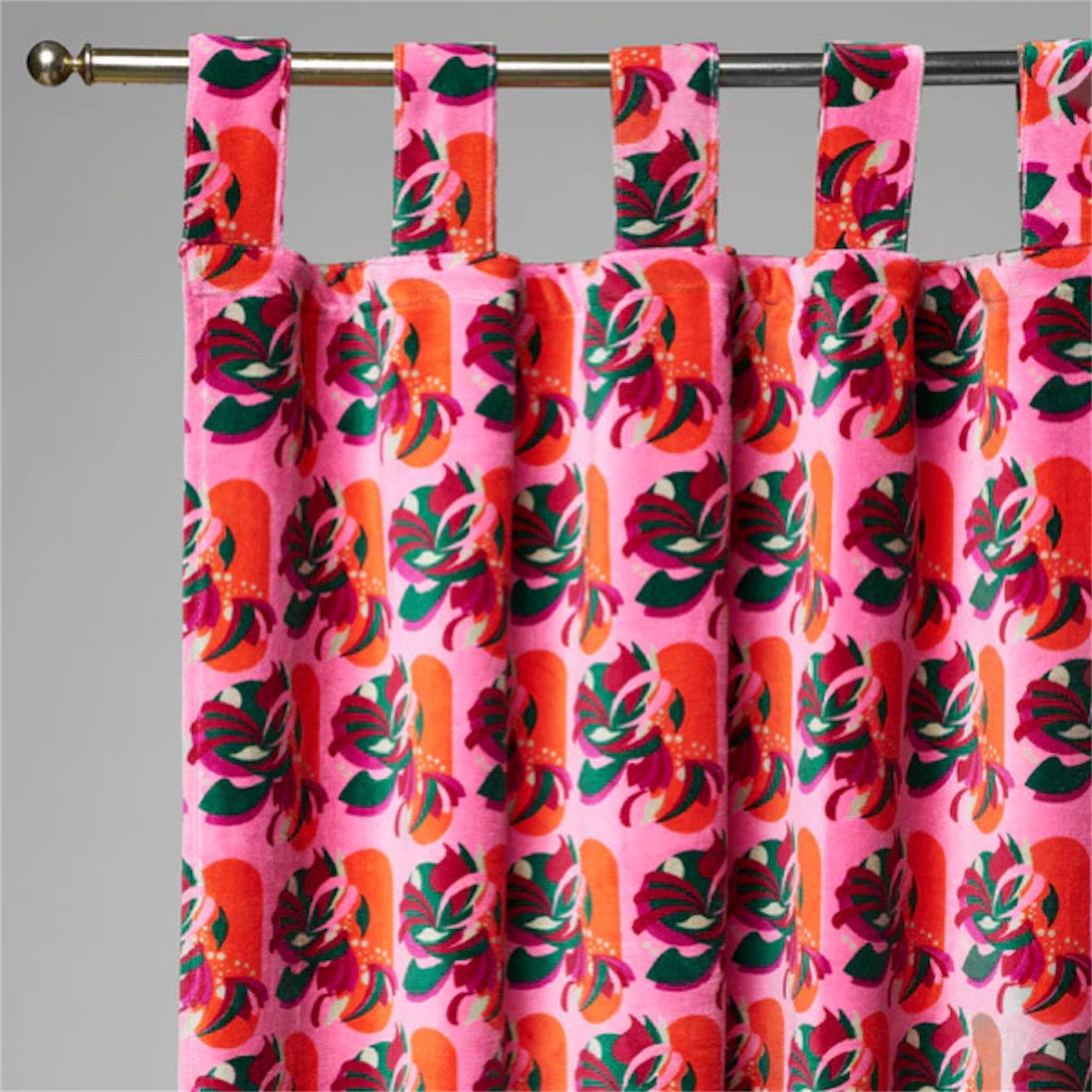 Les Touristes】ベロアカーテン_RID V 184_260x110 | フィールシーン