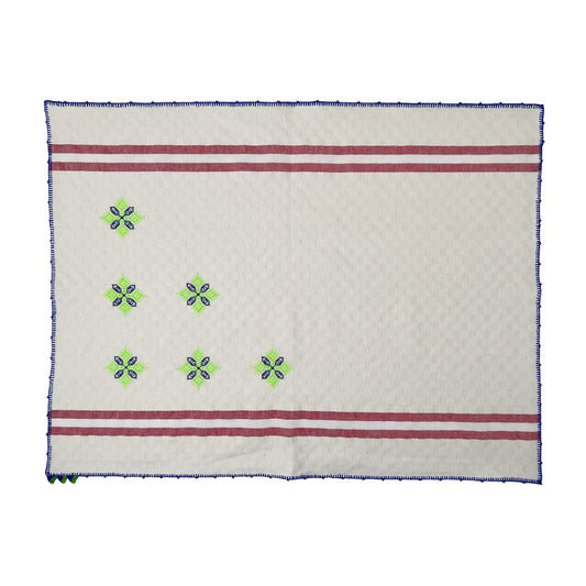 【Leo Atlante】刺繍クロス red