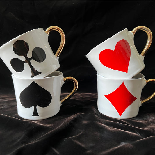 【Kuhn Keramik】カップ ALICE medium coffee cup'Glam' Heart