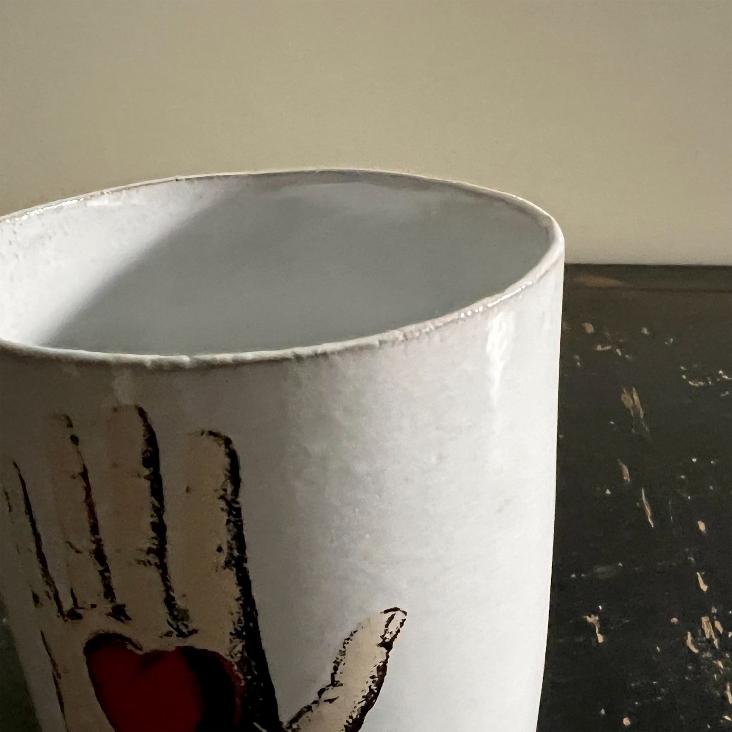【Astier de Villatte】John Heart in Hand Vase