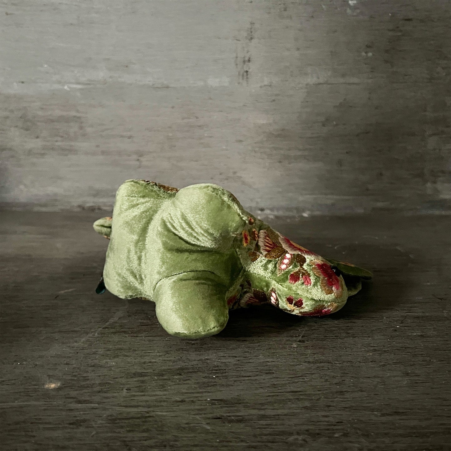 【Anke Drechsel】シルクベルベット Bunny_Emerald