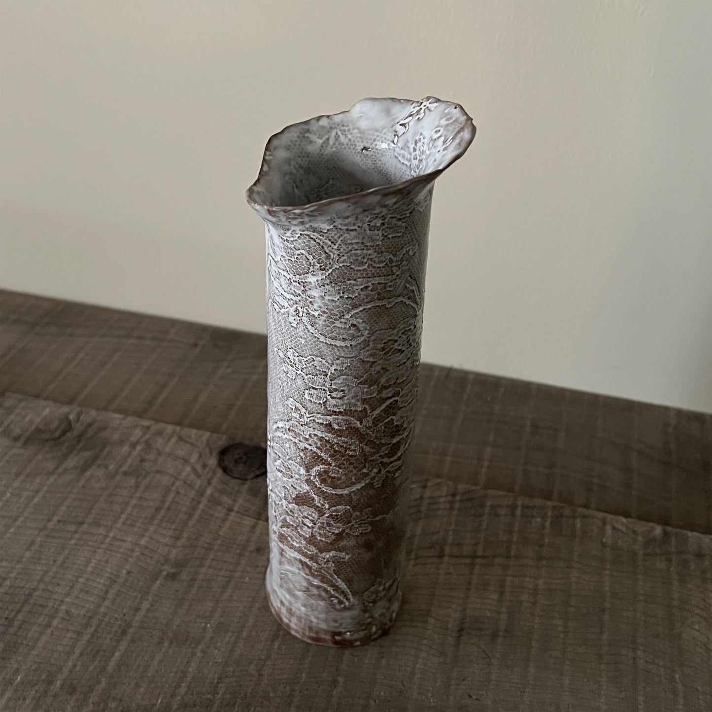 【 Valerie Casado】フラワーベース Vases Tubes Petit_Rouge-1