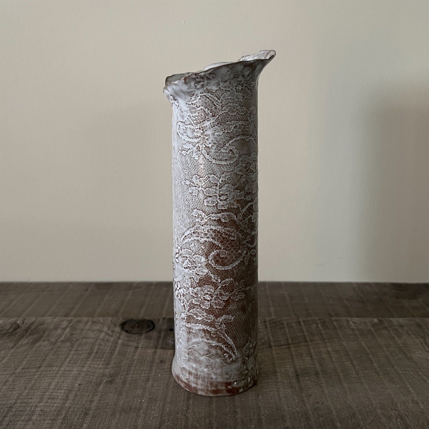 【 Valerie Casado】フラワーベース Vases Tubes Petit_Rouge-1