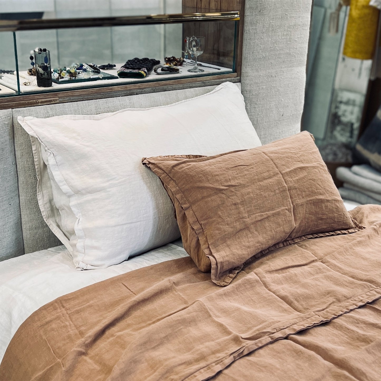 【FEEL】Cushion/クッションカバー中 Orange