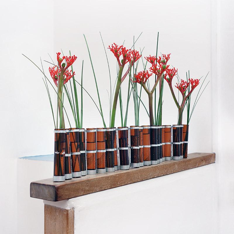 【Tse & Tse associees】四月の花器(S/ブラウン)LITTLE GINGER APRIL VASE