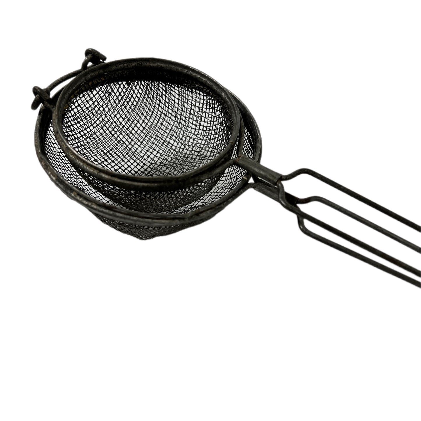 【FEEL】古道具 Antique hand held double strainer