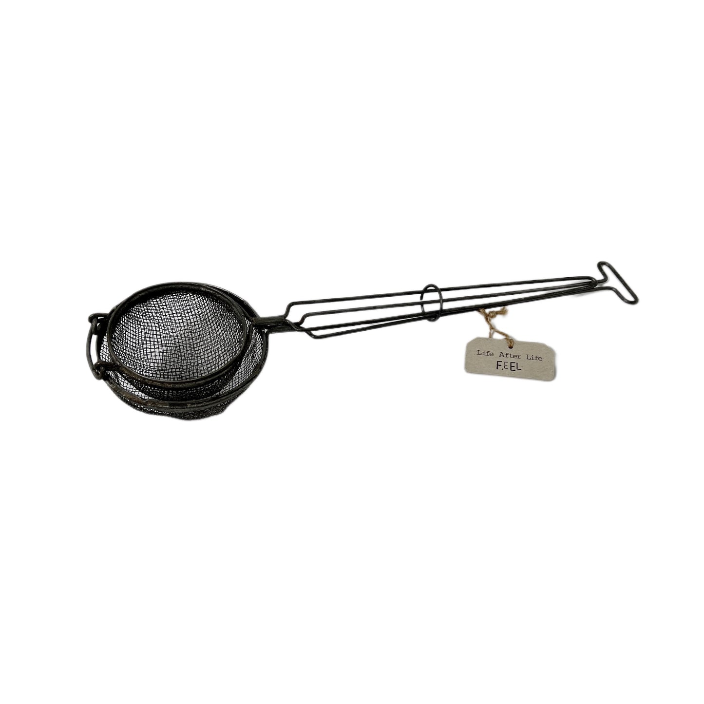 【FEEL】古道具 Antique hand held double strainer