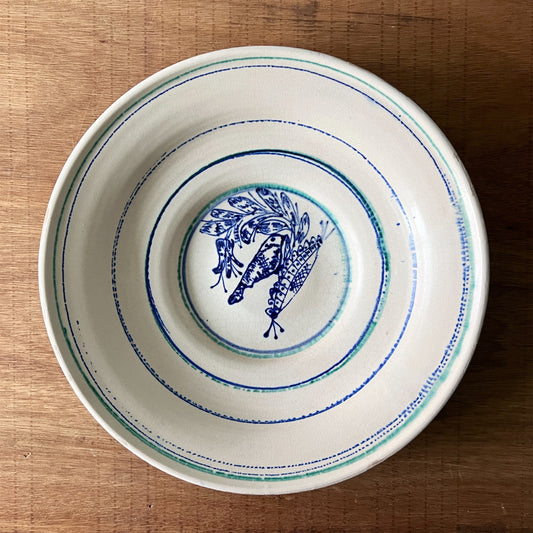 FEELSEEN WEEK SPECIAL PRICE 【COTE Pierre】鳥モチーフの大きなヴィンテージプレート