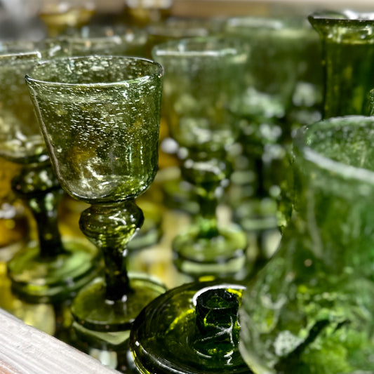 【La Soufflerie】ワイングラス White Wine Glass Vert Fume