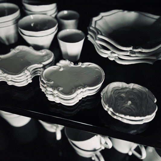 【Astier de Villatte】Dog ディッシュ