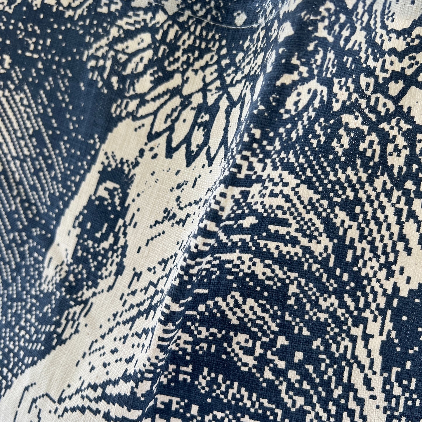 アニマルビッグショッピングバック GREY BLUE