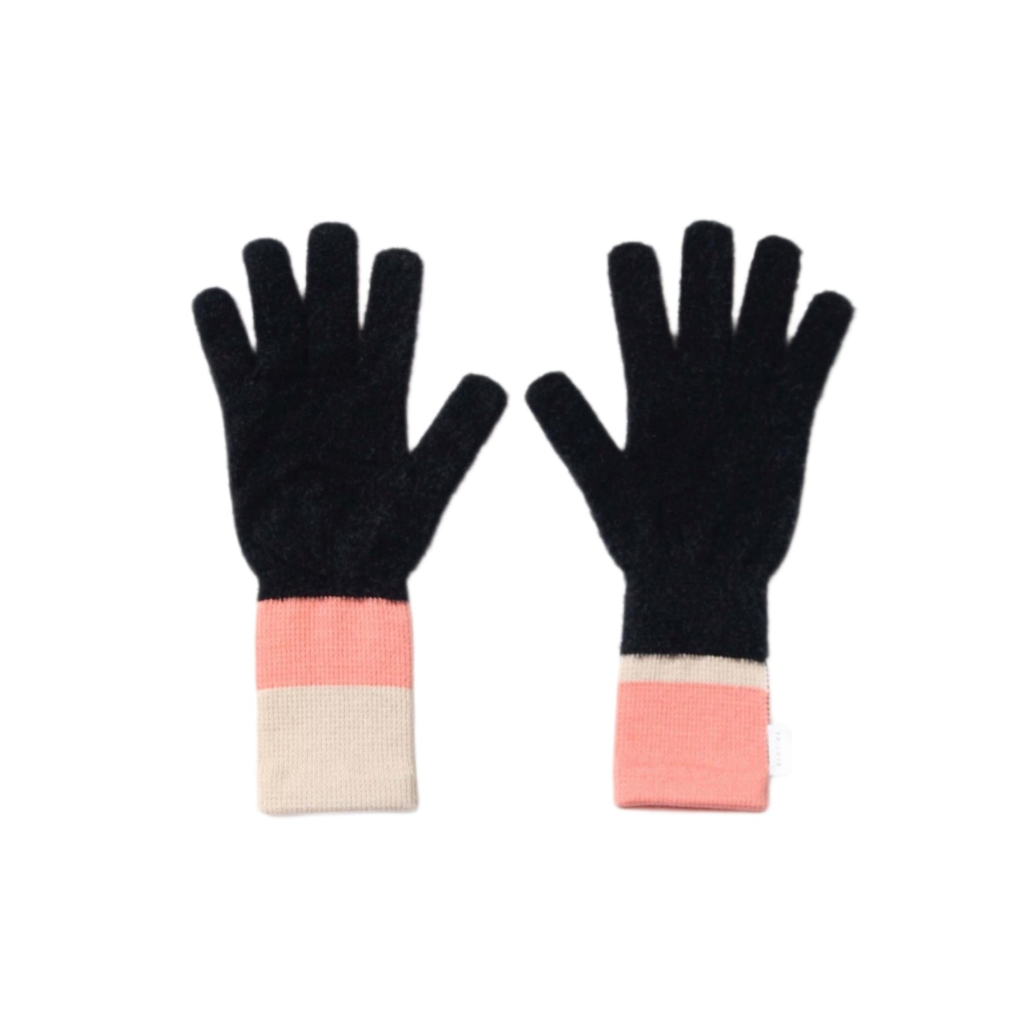 【Tricote】アシンメトリーグローブ BLACK