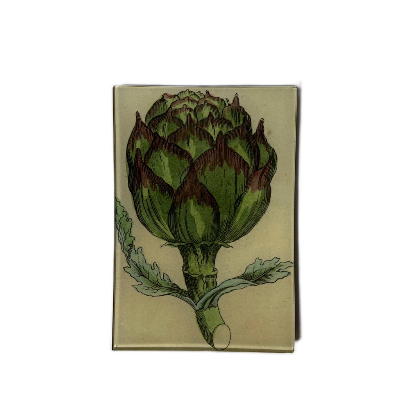 【JOHN DERIAN】デコパージュプレート Artichoke