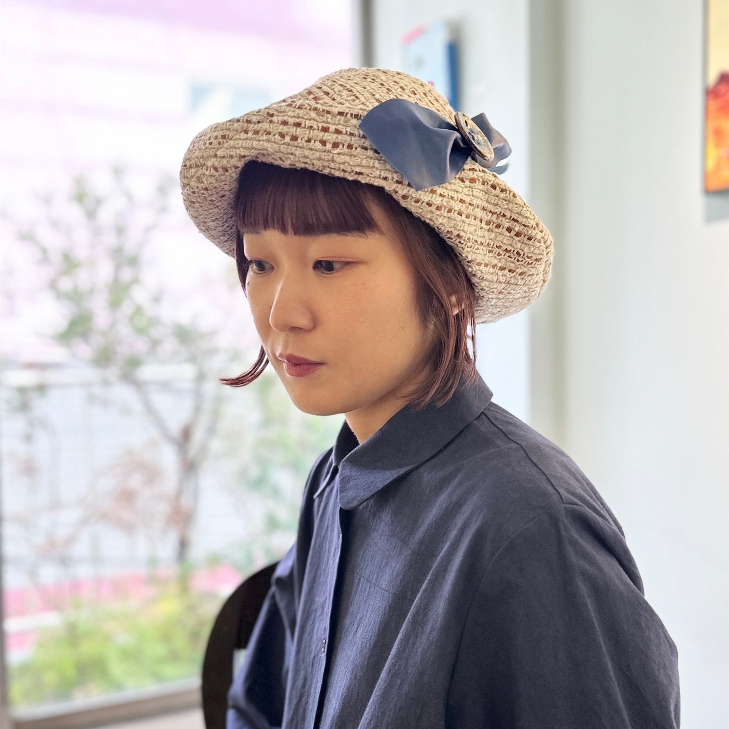 【村山京子】ベレーブルーリボン