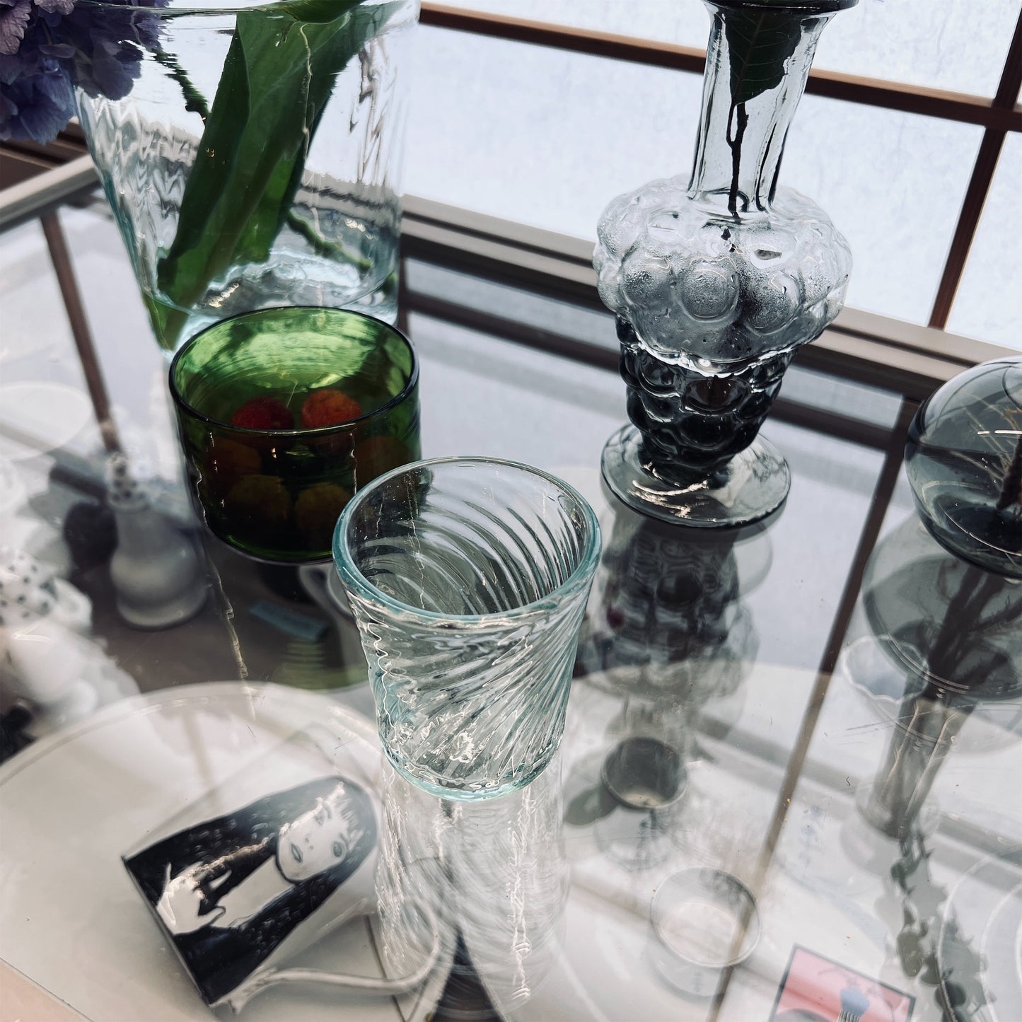 【La Soufflerie】グラス Verre Palais Olive