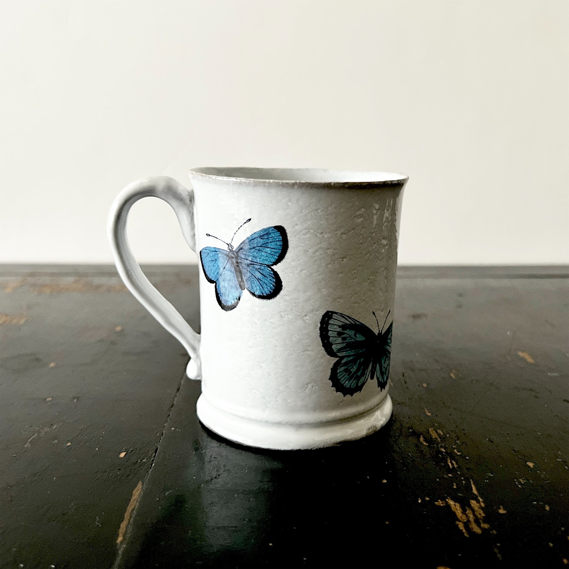 【Astier de Villatte】Small Adonis Blue Butterfly マグ