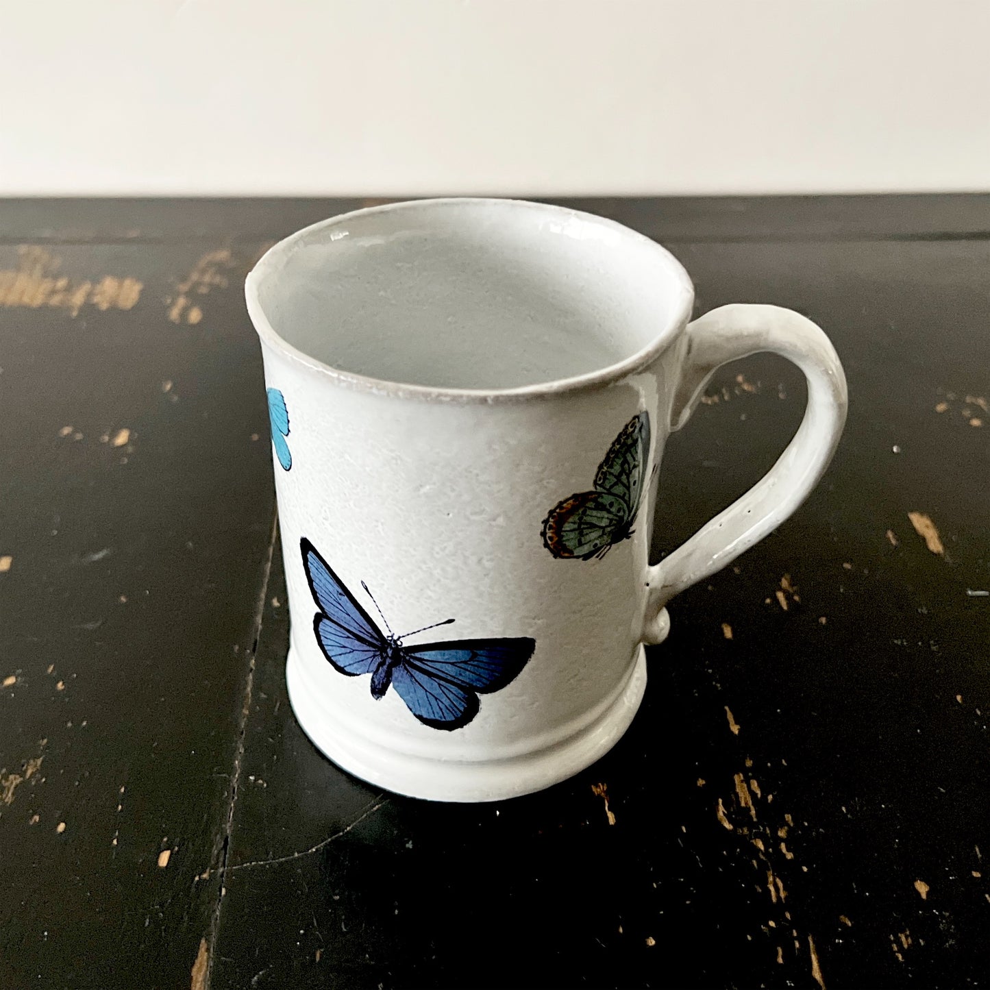 【Astier de Villatte】Small Adonis Blue Butterfly マグ