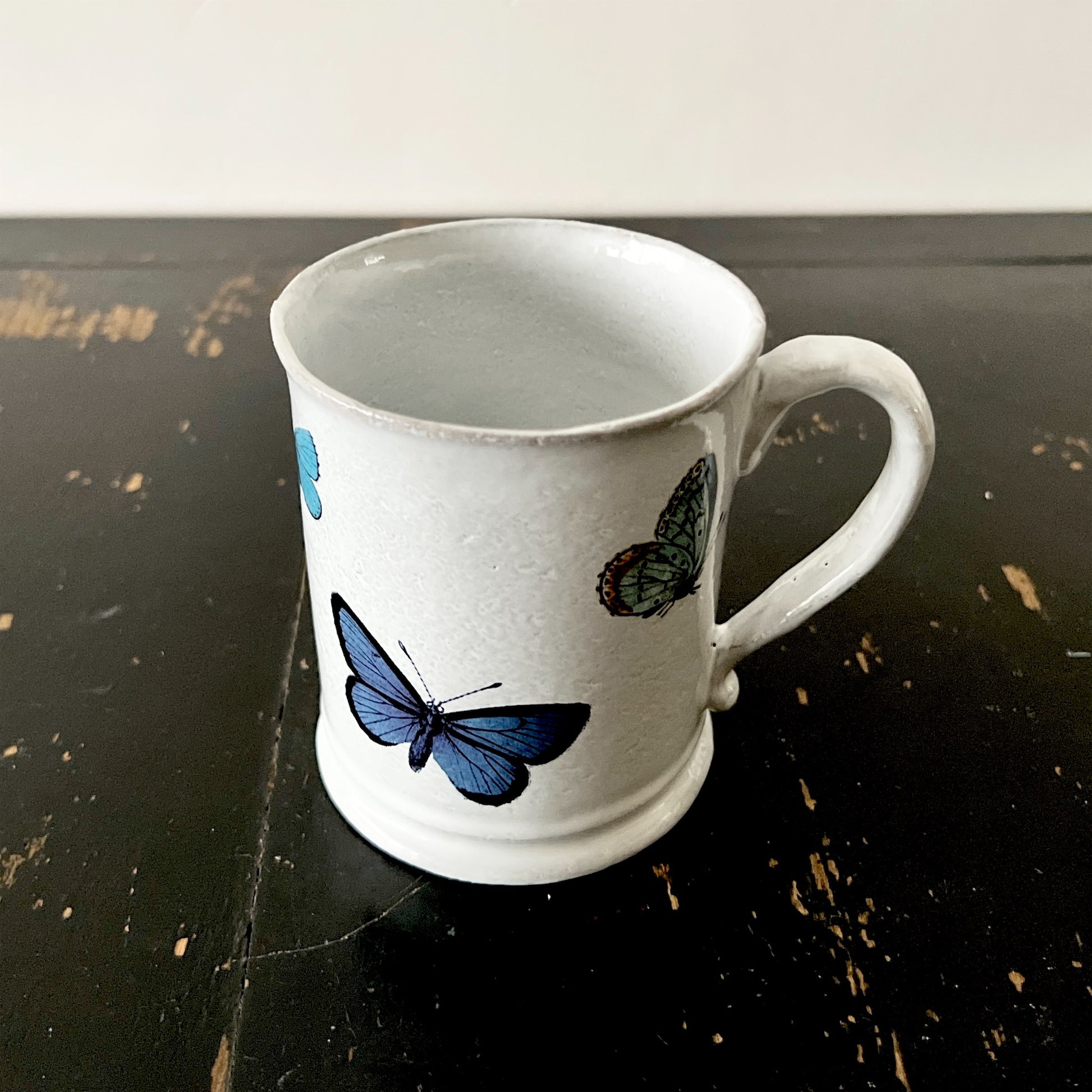【Astier de Villatte】Small Adonis Blue Butterfly マグ