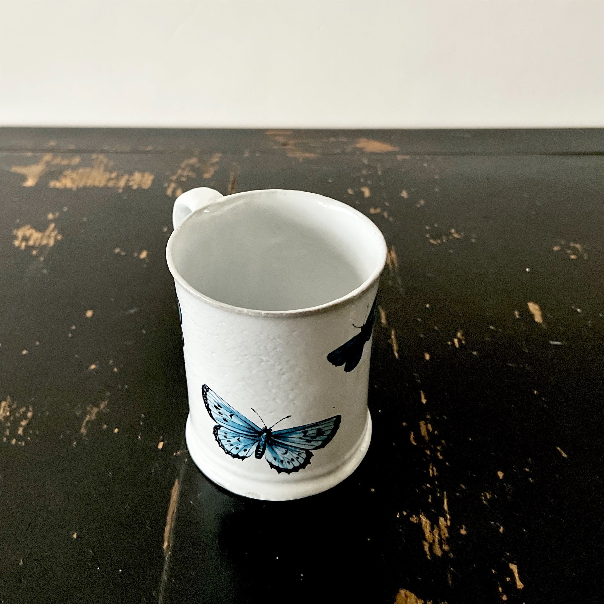 【Astier de Villatte】Small Adonis Blue Butterfly マグ