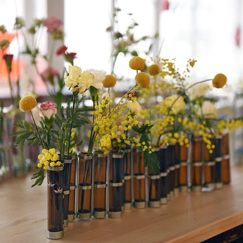 【Tse & Tse associees】四月の花器(S/ブラウン)LITTLE GINGER APRIL VASE