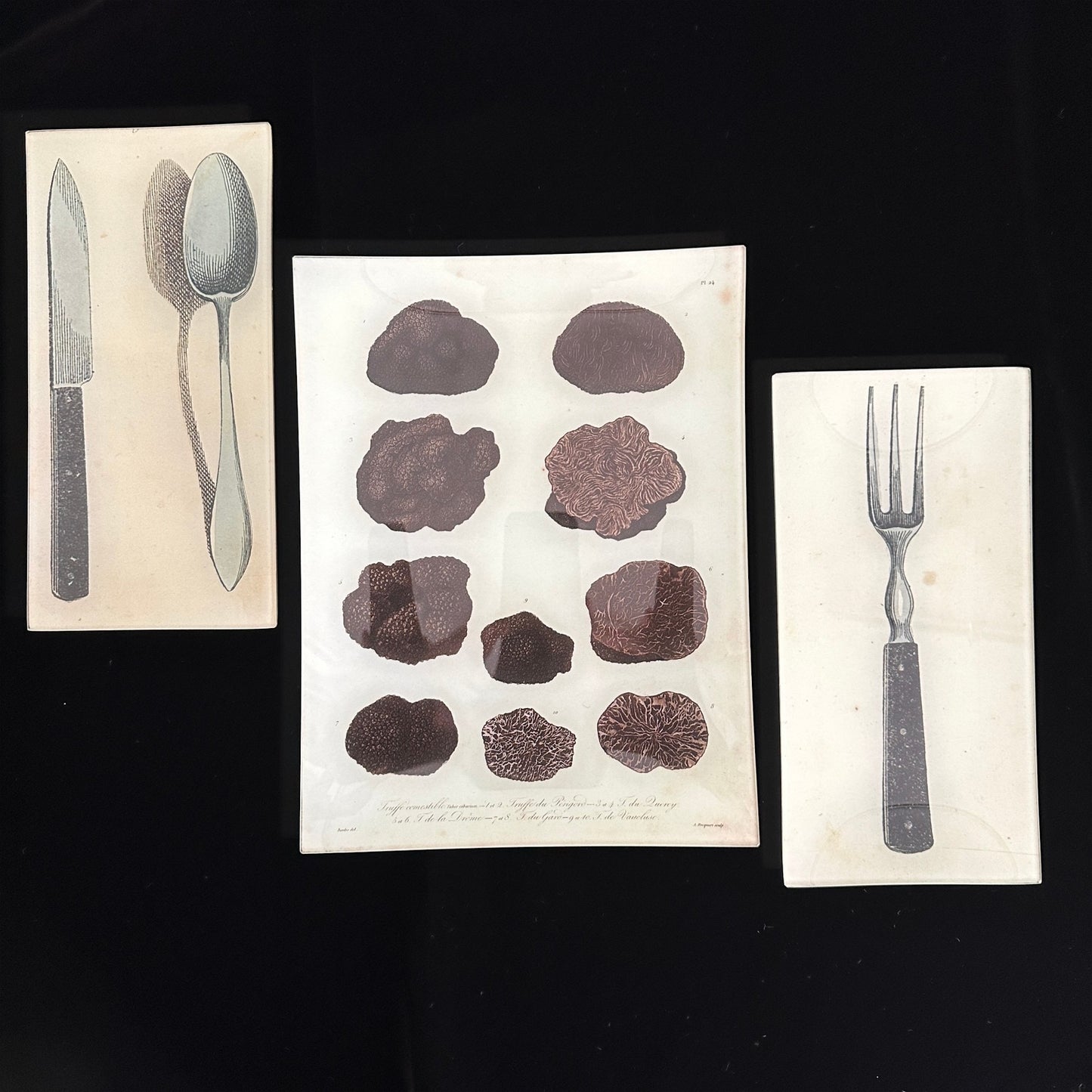 【JOHN DERIAN】デコパージュプレート TRUFFLES