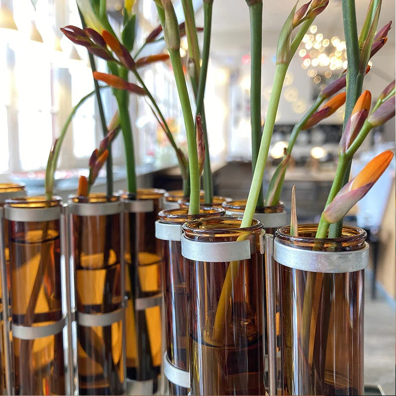 【Tse & Tse associees】四月の花器(S/ブラウン)LITTLE GINGER APRIL VASE