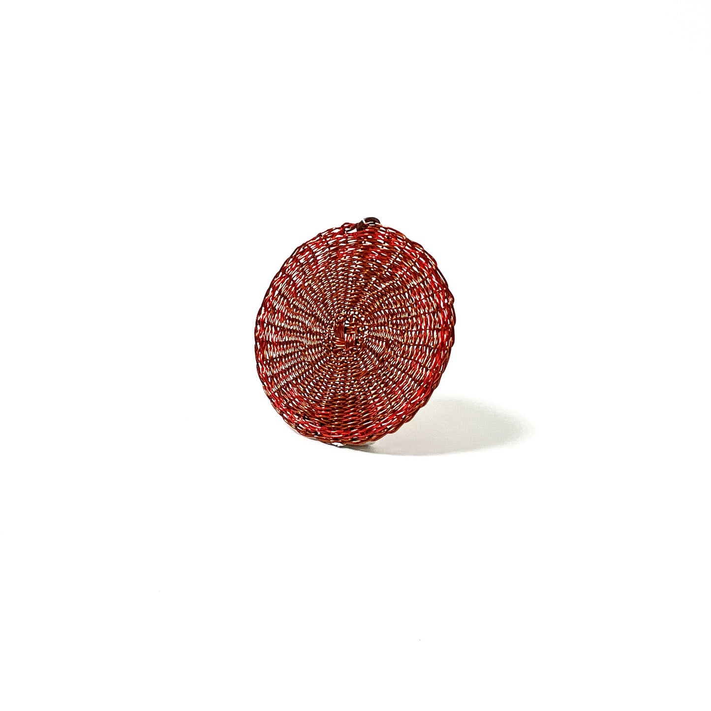 コッパーディスクピアス