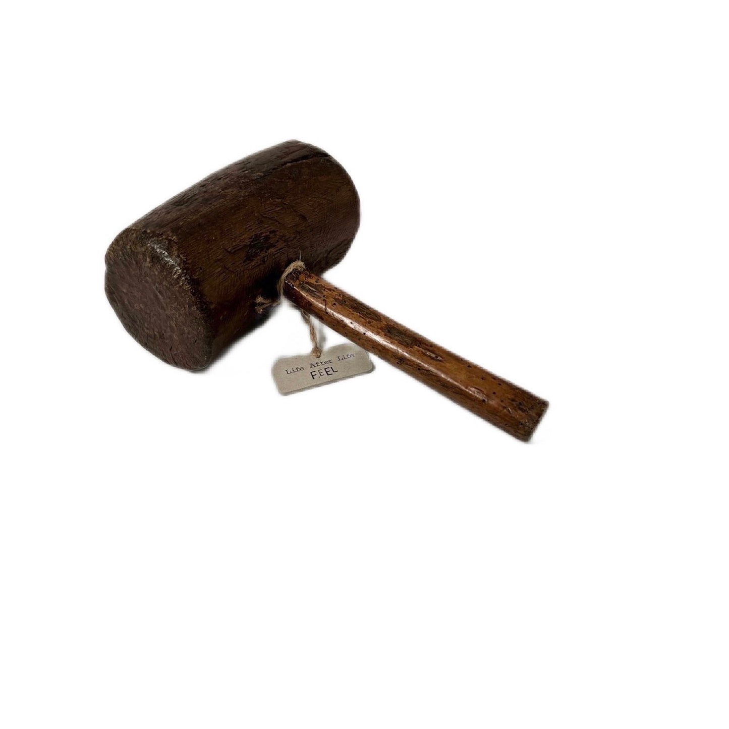【FEEL】古道具 Antique wooden Carpenter mallet