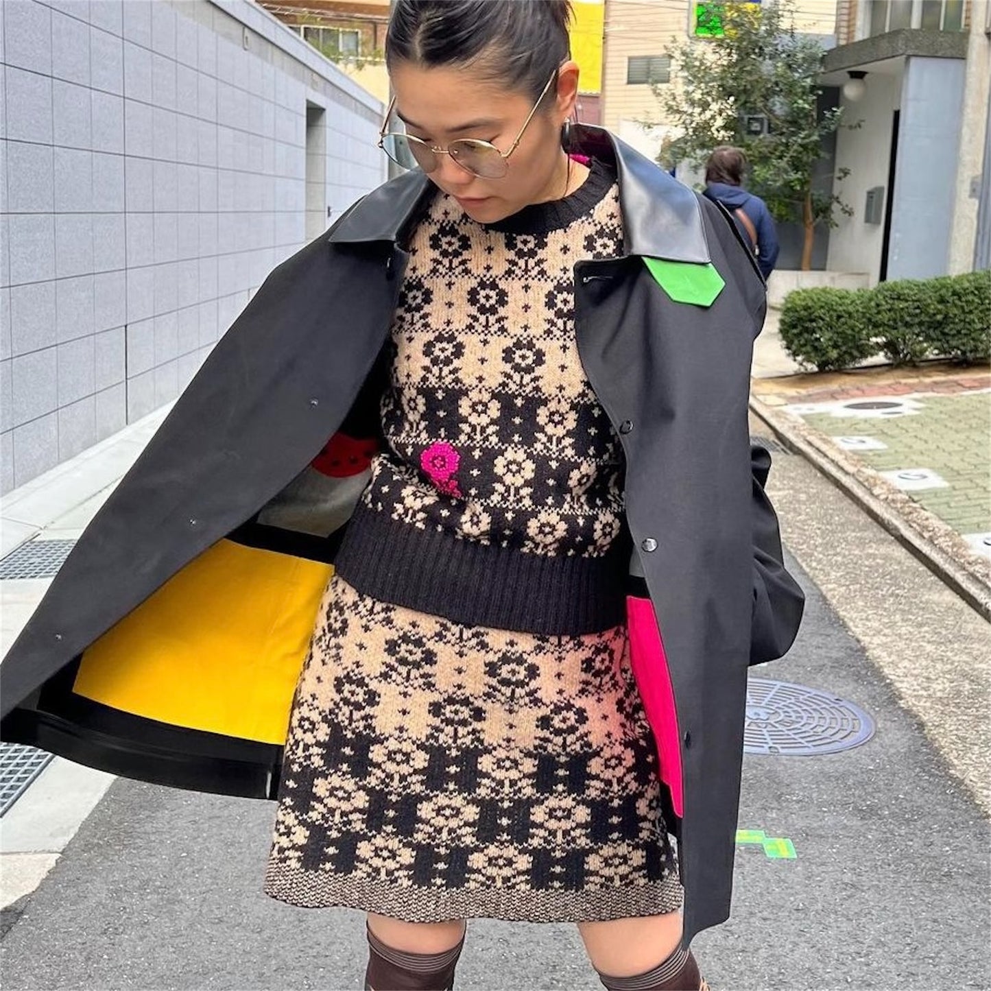 FEELSEEN WEEK 【マルト・デムラン セレクト ファッション】ジャガードSkirt
