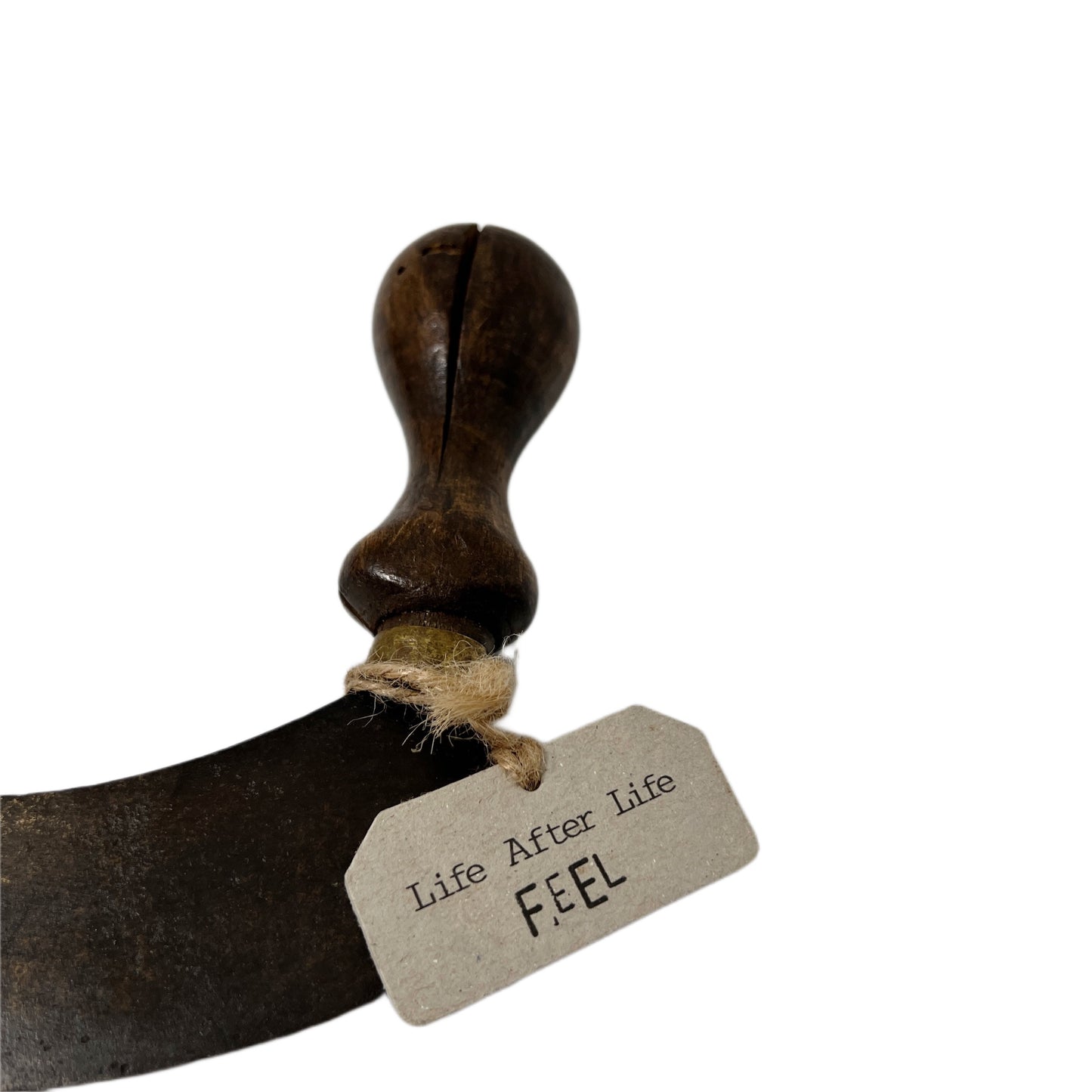 【FEEL】古道具 Antique double-handle curved blade
