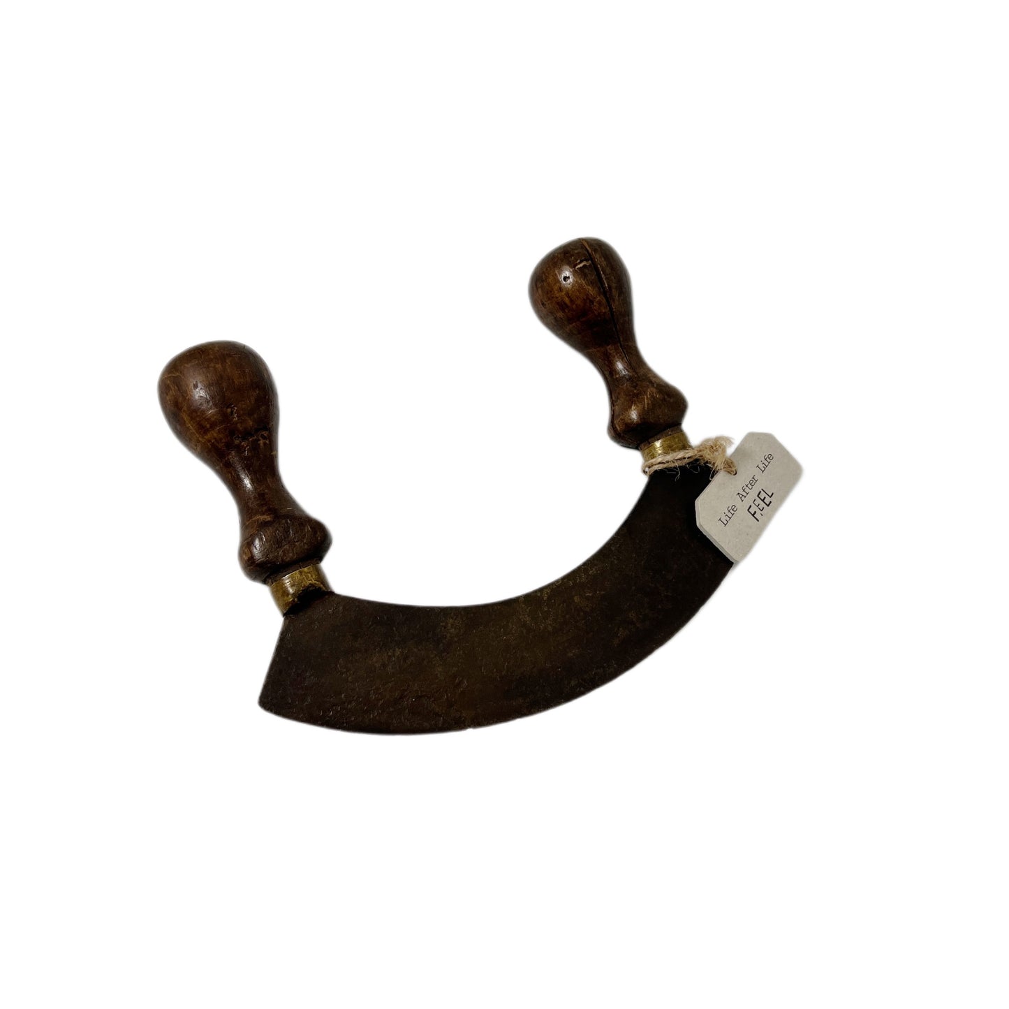 【FEEL】古道具 Antique double-handle curved blade