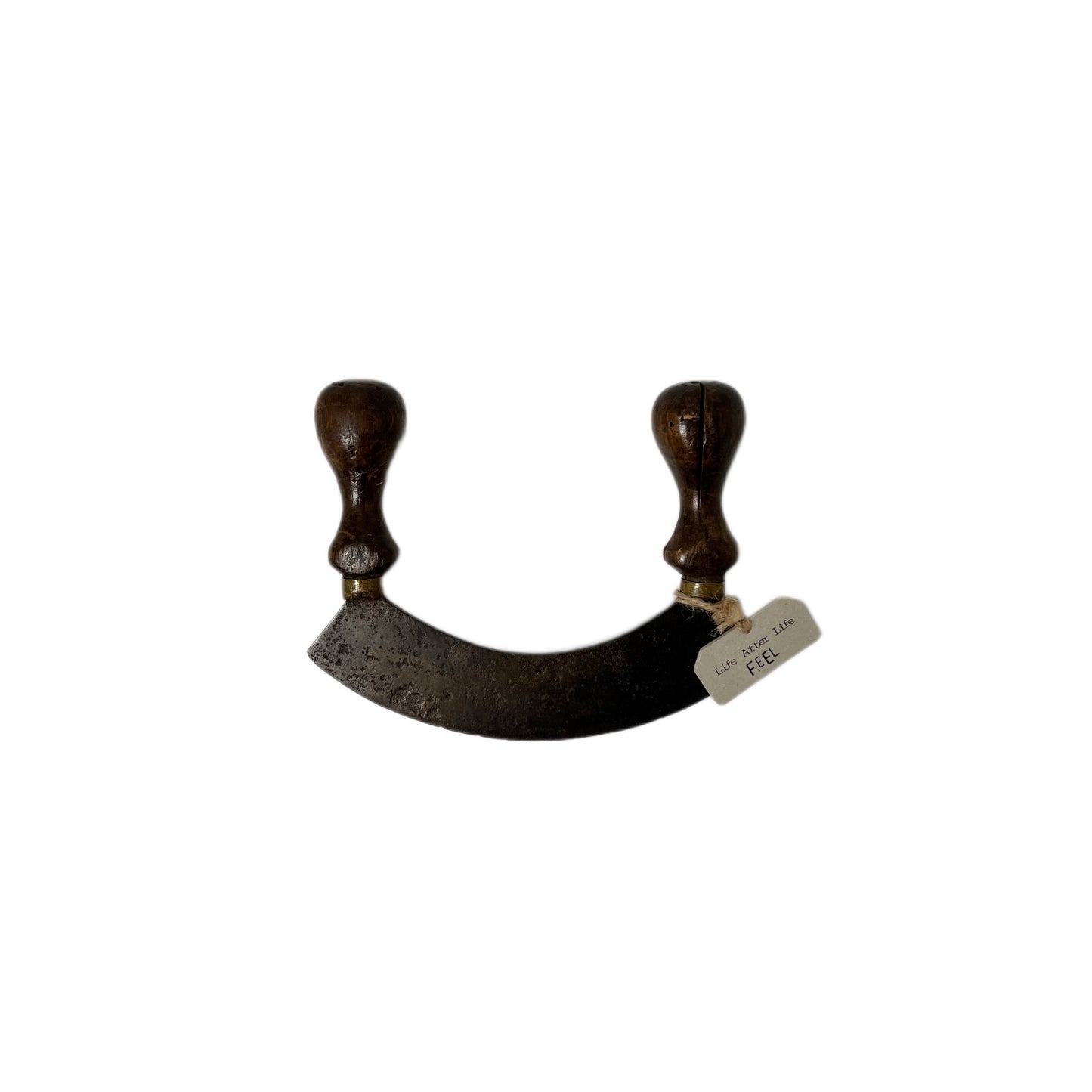 【FEEL】古道具 Antique double-handle curved blade