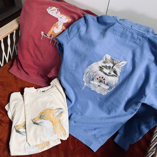 【Edi Dubien】アライグマパーカー#L