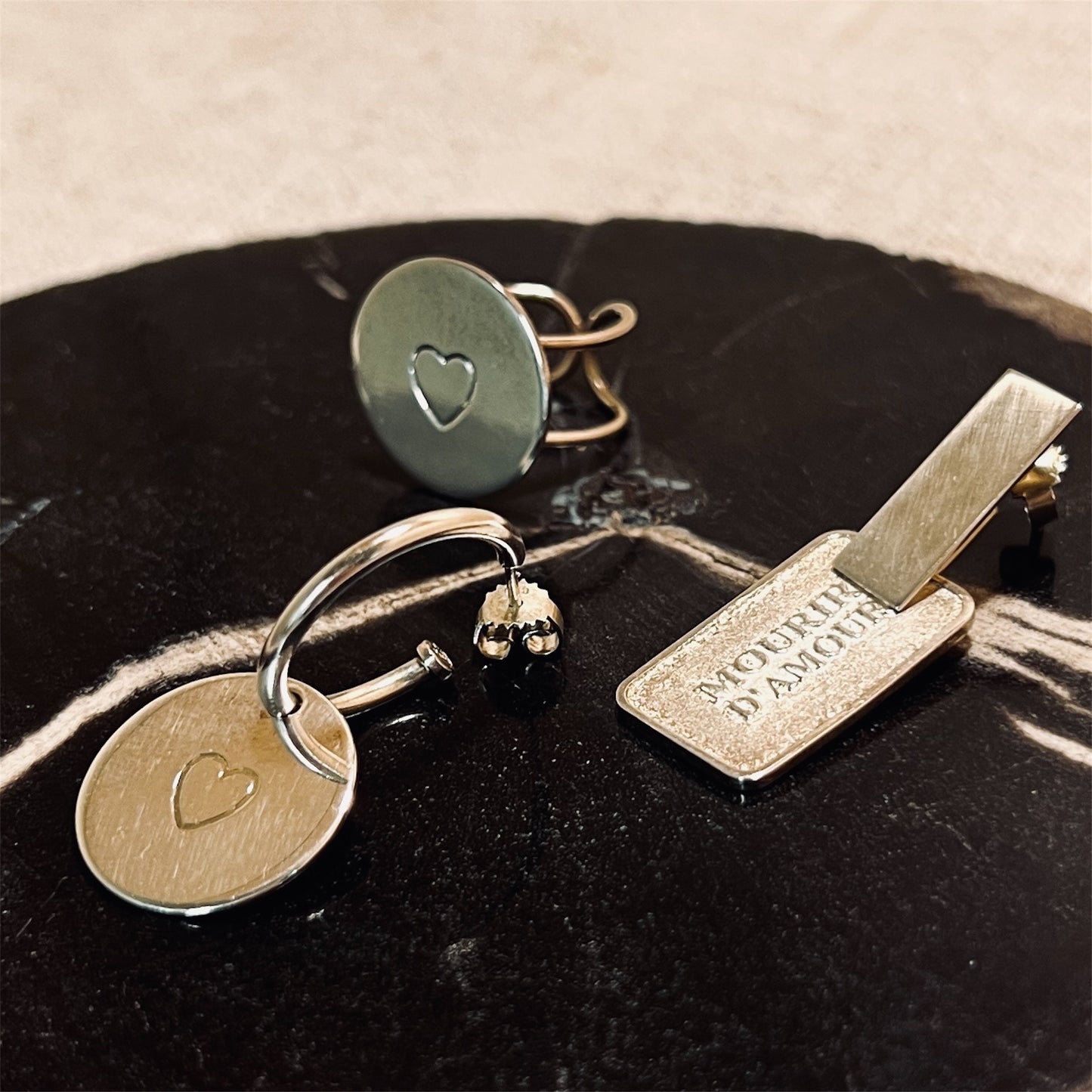 SPECIAL PRICE 【Aurore de Heusch】ピアス Square earring