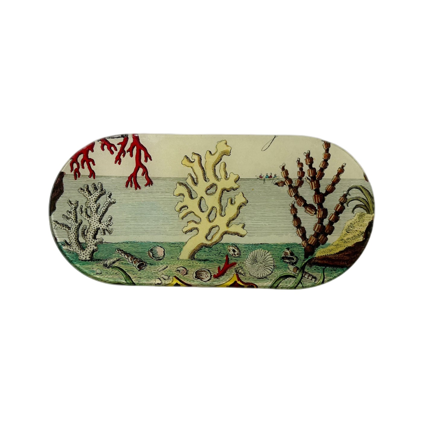 【JOHN DERIAN】デコパージュプレート Corals by the Sea